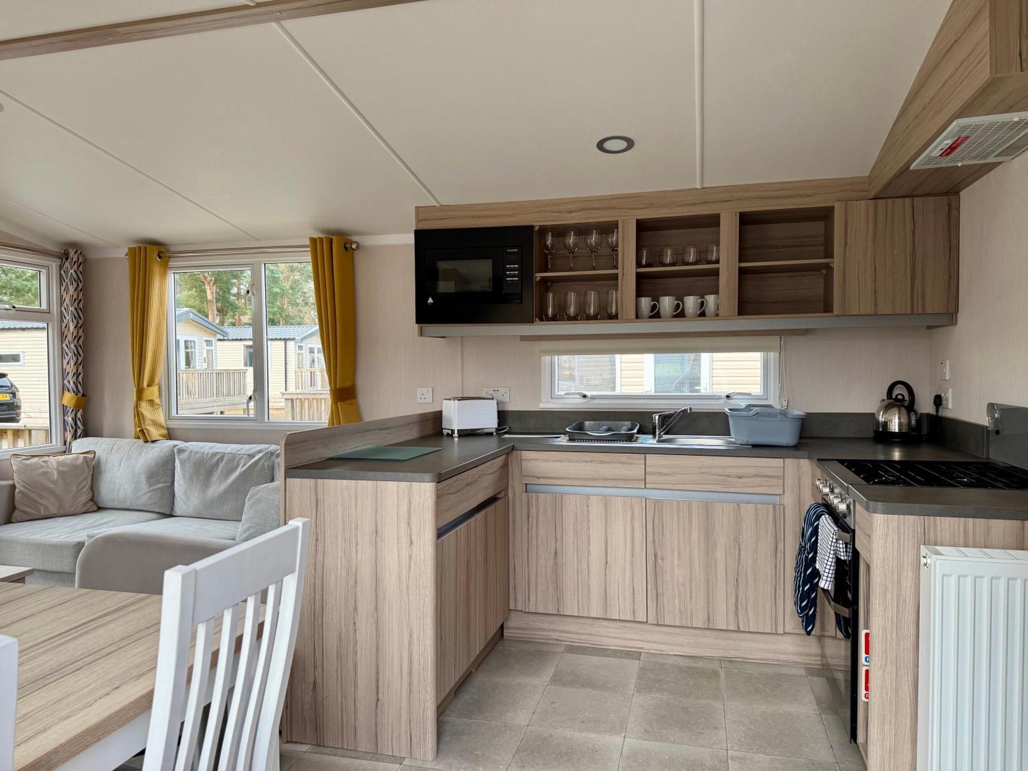 אברלור The Trout Van - Beautiful, Luxury Static Caravan מראה חיצוני תמונה